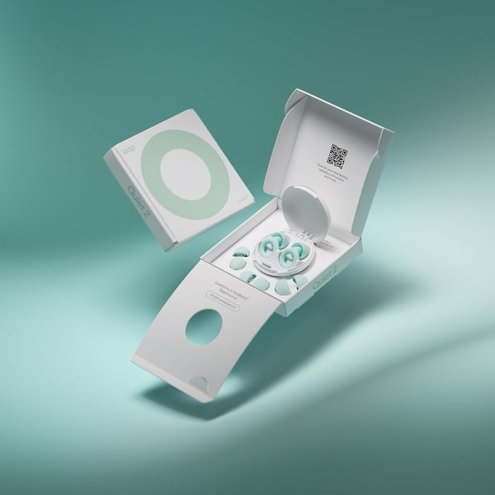 Quiet 2 Ear Plugs - Ultra-Comfy Reusable Hearing Protection for Sleep