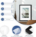 16x20 Picture Frame Set of 6, Wall Mounting Display, Black