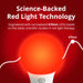 Revive - 670nm Red Light Bulb by Gamma - Sleep Therapy - Melatonin Promoting Natural Sleep Aid
