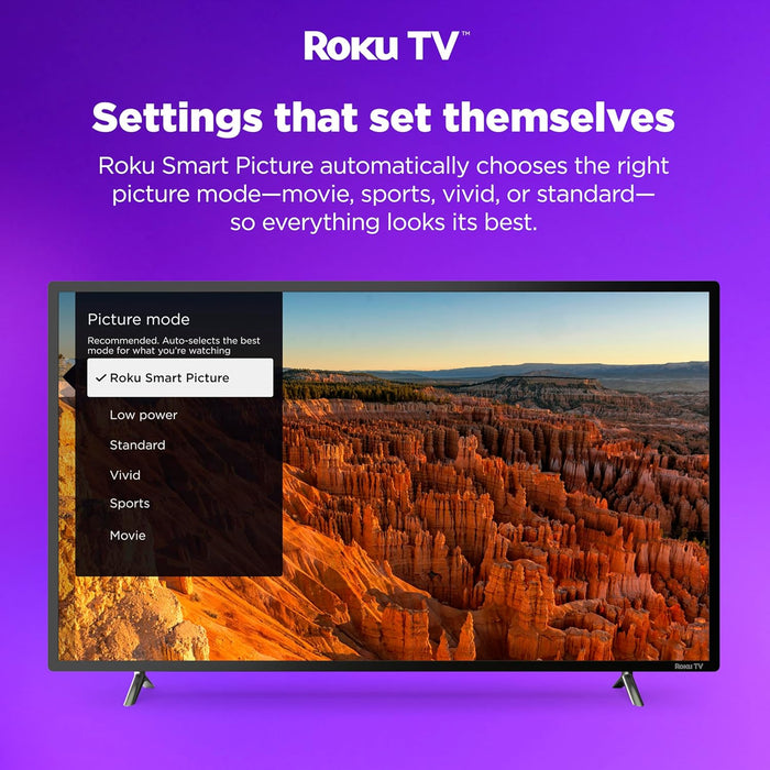 40-Inch Class A4 Series FHD 1080p Smart Roku TV with Alexa Compatibility (40A4NR) - Dolby Audio, Slim Bezel Design, Google Assistant