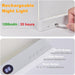 Flat Book Light, Rechargeable LED Reading Light for Reading in Bed at Night
