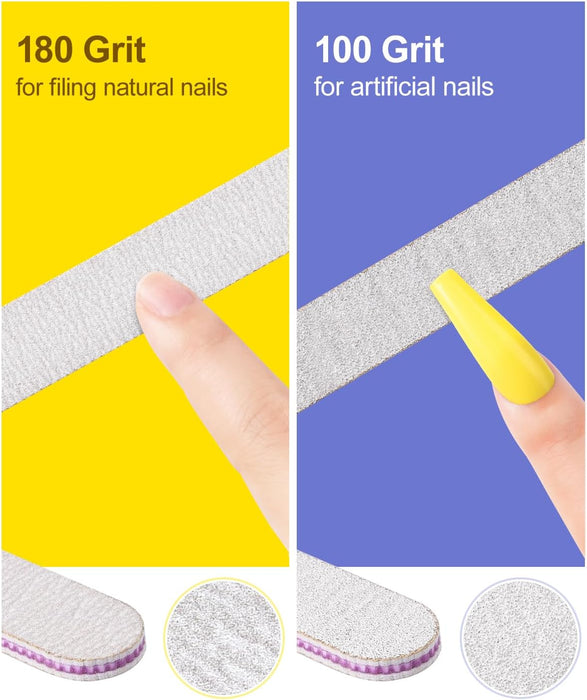 Nail File and Buffer Blocks with Nail Care Kit