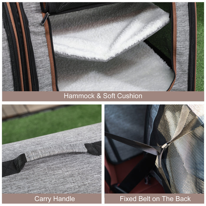 Two-Compartment Soft Pet Carrier