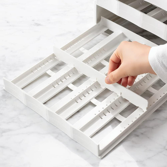 SpiceStack® Adjustable Spice Rack Organizer, Pull-Down 24-Bottle Seasonings and Spices Holder for Kitchen Cabinet and Pantry Organization with 104 Included Labels