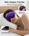 3 Pack Sleep Masks for Side Sleepers, True Blackout 3D Eye Mask for Sleeping, Zero Eye Pressure, Lash-Friendly, Adjustab