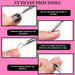 Nail Care Kit, Nail Files 100/180, Nail Buffer Block, Cuticle Nippers, Cuticle Trimmer, Cuticle Pusher, Nail Tools, Nail