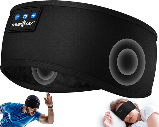 Sleep Headphones Bluetooth Headband Headphones for Side Sleepers