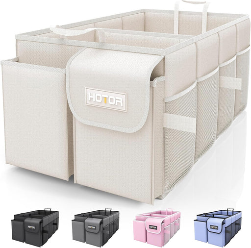 Trunk Organizer - Foldable Car Organizer for SUVs & Sedans Storage