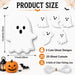 20Pcs Large Halloween Ghost Hanging Ornament Decor Ghost Party Banner