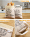 2 Pack Beeswax Bread Bags for Homemade Sourdough Reusable Beeswax Bread Bag