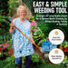 Original Stand Up Weed Puller Tool with Bamboo Long Handle