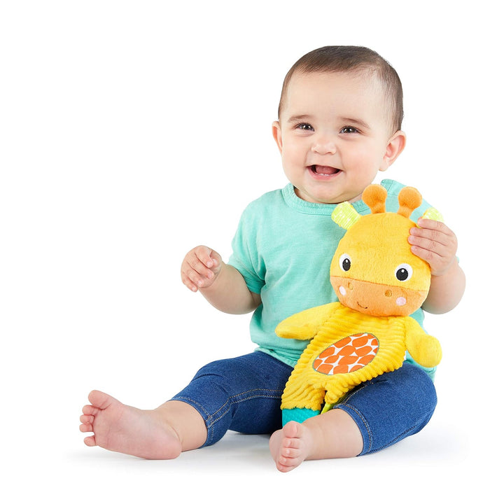 Snuggle & Teethe BPA-Free Crinkle Teething Plush Baby Toy - Giraffe