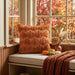 Caramel Fall Pumpkin Throw Pillow Covers 18x18 Inch