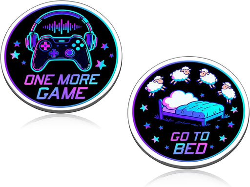 Gamer Gift for Men Boyfriend Husband Decision Coin Gaming Stuff Gamer Dad
