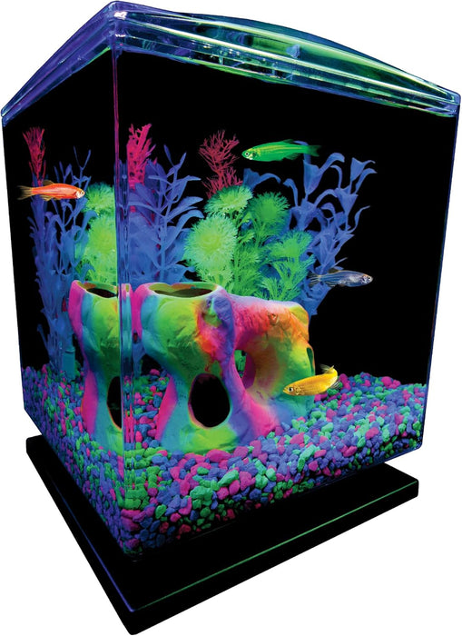 Aquarium Gravel, Pink/Green/Blue Mix, Complements Tanks, 5 Pounds