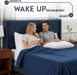 Gusset Bed Pillow, Hotel Pillows Queen Size Set of 2, White