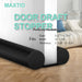 Under Door Draft Stopper for Bottom of Doors 38" Black