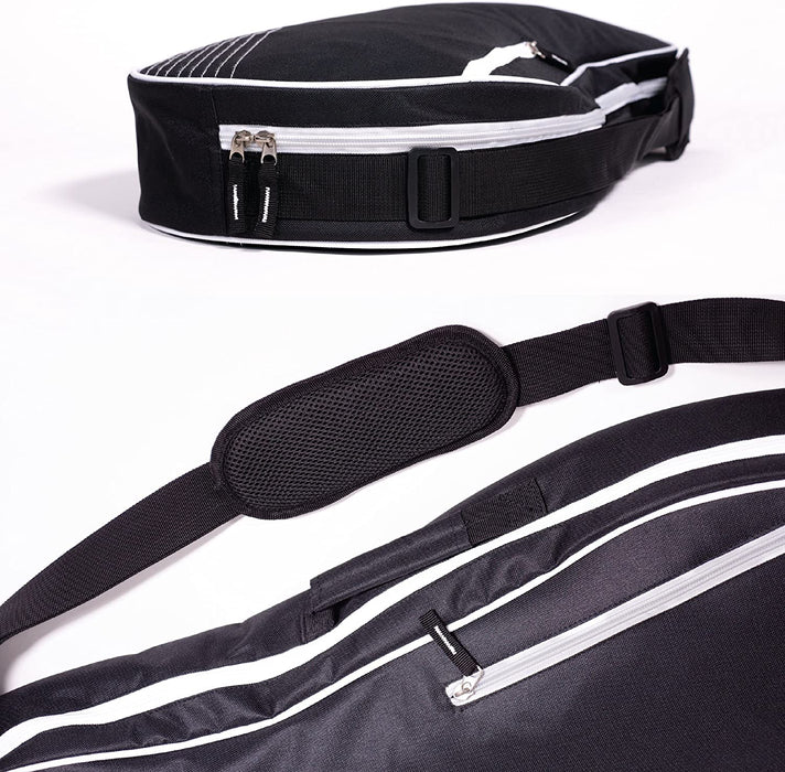 Tennis, Racquetball & Pickleball Racket Bag — Black