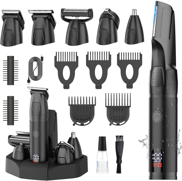 Manscape Men Body Beard Trimmer Waterproof Groin Ball Hair Groom Kit