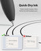 8 Pack Gel Pens, Quick-Drying Black Ink, 0.7mm Fine Point Fidget Pen