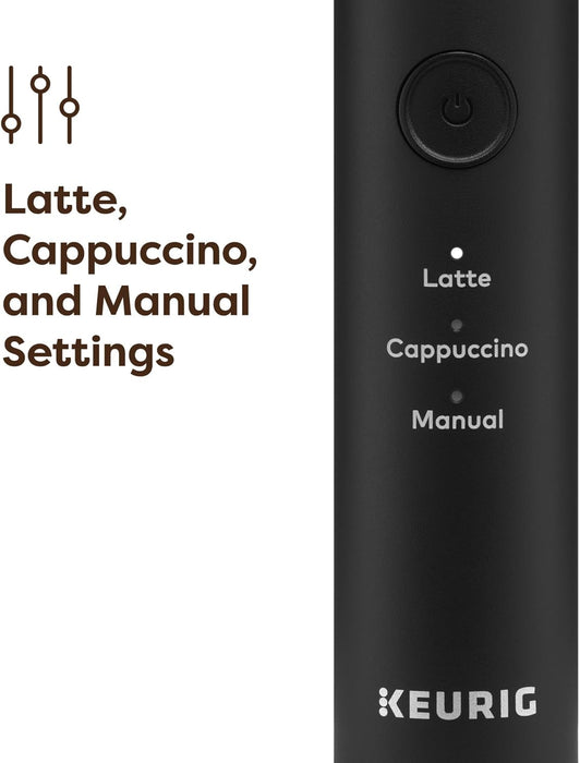 SimpleCafe Frother, Rechargeable Handheld Milk Frother for Lattes, Cappuccinos & Iced Coffee, USB Cord Included, Microwa