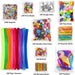 Arts and Crafts Supplies for Kids Craft Materials 1850Pcs