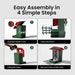Smart Bird Feeder with Camera Solar Powered, 2K HD Video, AI Bird Species Identification, Instant Arrival Alerts, Weathe