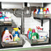 Under Sink Organizer - 2 Pack Multi-Purpose Pull-Out Storage Shelf
