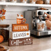4 Pcs Fall Tiered Tray Decor, Wooden Fall Decorations for Home
