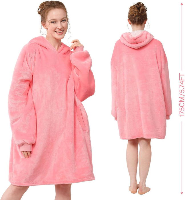 Blanket Hoodie,Oversized Wearable Sweatshirt,Gifts for Women