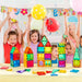 Magnetic Tiles, 110PCS Magnet Building Blocks STEM Toy for Kids