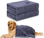 2 Pack Microfiber Dog Towels for Drying Dogs, Super Absorbent and Soft