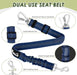 Dog Car Harness Seat Belt, Harness & Seatbelt with 2 in 1 Buckle