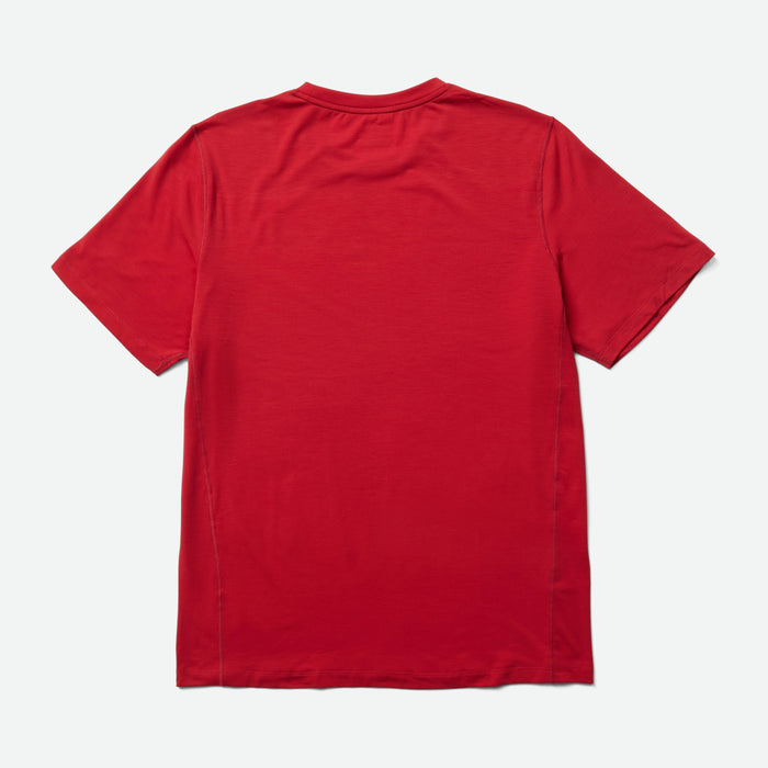 Merrell Men Tencel Short Sleeve Tee Fashion T Shirts Polyester