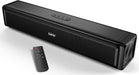 Sound Bar,Soundbar for TV with 4 Powerful Speakers,Surround Sound System for TV,17 inch Soundbar with Bluetooth/HDMI-ARC