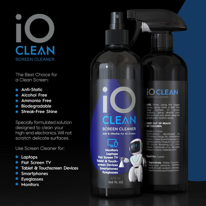 16oz Screen Cleaner Spray – Best Large Cleaning Kit