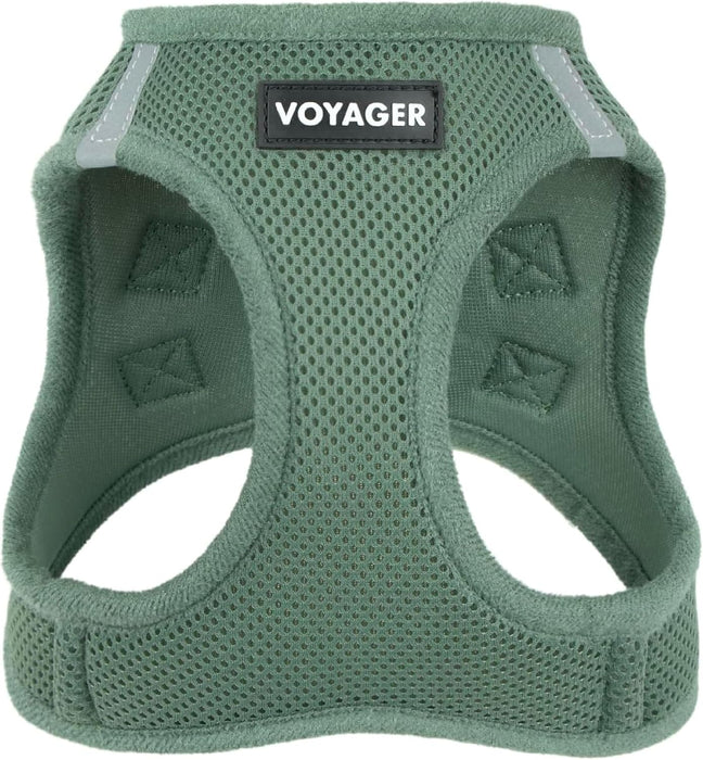 Voyager Step-in Air Dog Vest Harness - Moss Green, Small