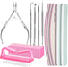 Nail Care Kit, Nail Files 100/180, Nail Buffer Block, Cuticle Nippers, Cuticle Trimmer, Cuticle Pusher, Nail Tools, Nail