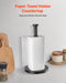 Paper Towel Holder Countertop Stainless Steel Paper Towel Stand for Kitchen