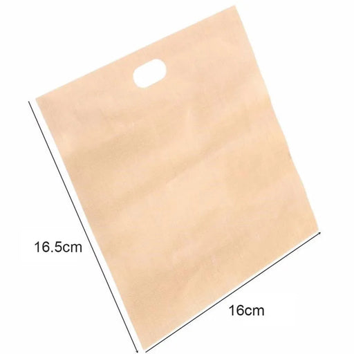 5Pcs/Set Reusable Toaster Bag Non Stick Bread Bag Sandwich Bags Fiberglass Toast Microwave Heating Pastry Tools
