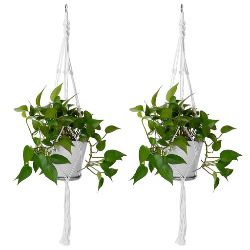 Two-Pack Cotton Rope Plant Hangers