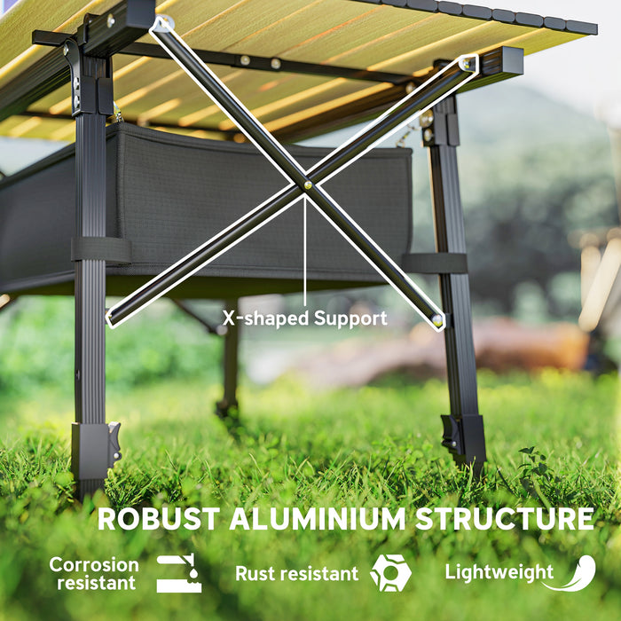 Portable Aluminum Folding Camping Table