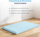 EGOHOME 2 Inch Twin Memory Foam Mattress Topper- Cooling Gel Infused