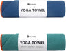2 Pack Hot Yoga Towel with Grip Dot, Non Slip Yoga Mat Towe Sweat Absorbent Towel for Hot Yoga,Bikram, Pilates and Fitne