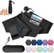 Umbrella Travel Size Mini Umbrella with UPF 100+ UV Rain Protection