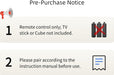 Replacement Voice Remote for Fire Stick, TV Cube, Amazon Fire Smart TV