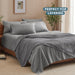 Fleece Blanket Luxury Microplush (Full/Queen, Grey)