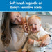 Dr. Brown's Soft and Safe Baby Brush + Comb