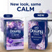 Calm Mega Dryer Sheets, Large Fabric Softener Sheets for Laundry , Static Guard & Softness Boost, Laundry Dryer and Fabr