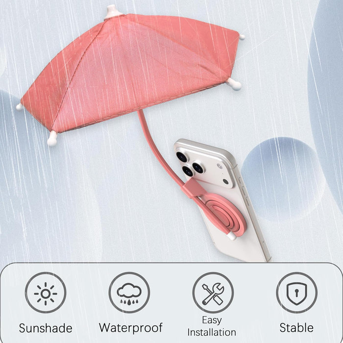 Magnetic UV-Shield Phone Sunshade